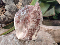Natural Hematoid Quartz Clusters x 4 From Zimbabwe
