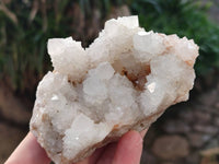 Natural White Spirit Quartz Clusters x 4 From Boekenhouthoek, South Africa