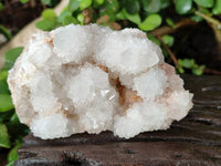 Natural White Spirit Quartz Clusters x 4 From Boekenhouthoek, South Africa
