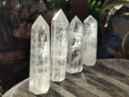 Polished Clear Quartz Crystals x 12 From Madagascar - Toprock Gemstones and Minerals 