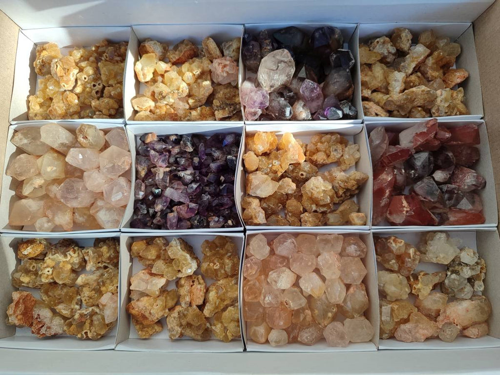 Natural Mixed African Crystals and Clusters x 2.86 Kg Lot From Southern Africa - Toprock Gemstones and Minerals 