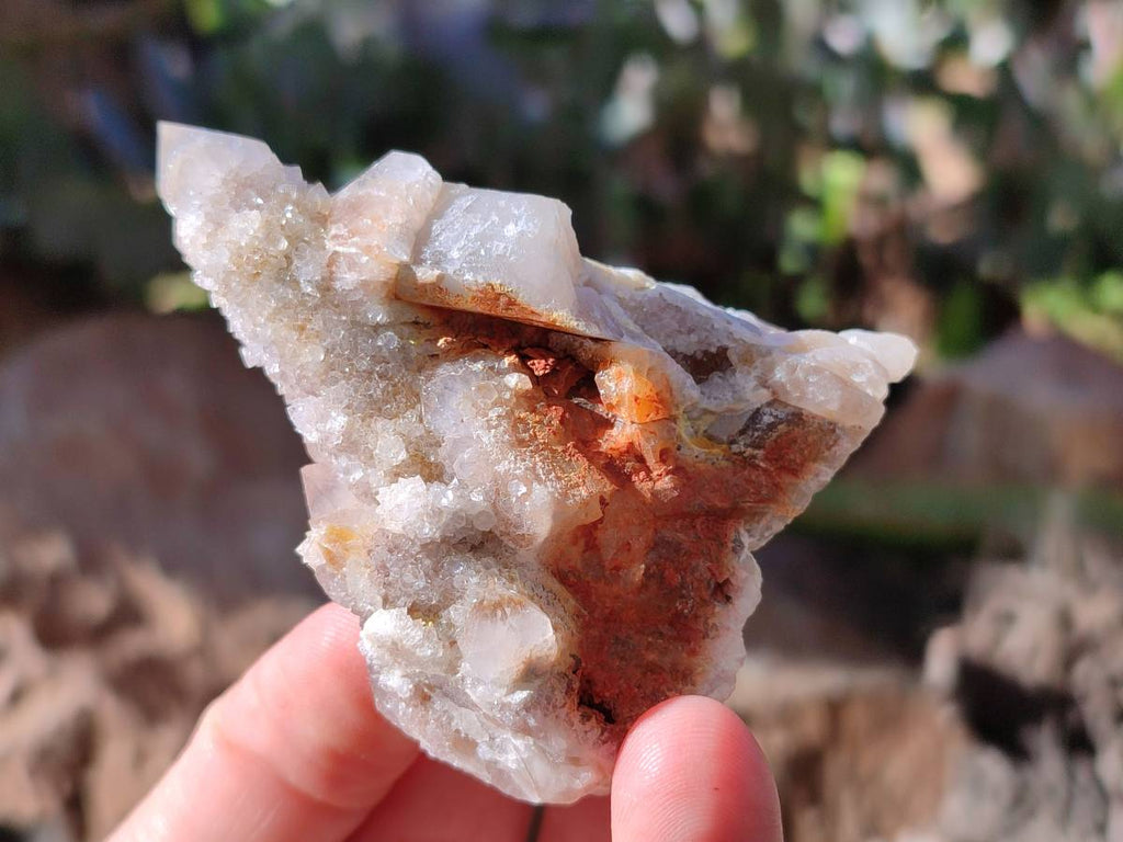 Natural Limonite Coated Fairy Spirit Quartz Clusters x 12 From Boekenhouthoek, South Africa - Toprock Gemstones and Minerals 