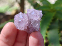 Natural Lilac Spirit Quartz Clusters x 70 From Boekenhouthoek, South Africa