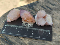 Natural Lilac Spirit Quartz Clusters x 70 From Boekenhouthoek, South Africa