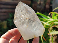 Polished Mixed Quartz Crystals x 6 From Madagascar