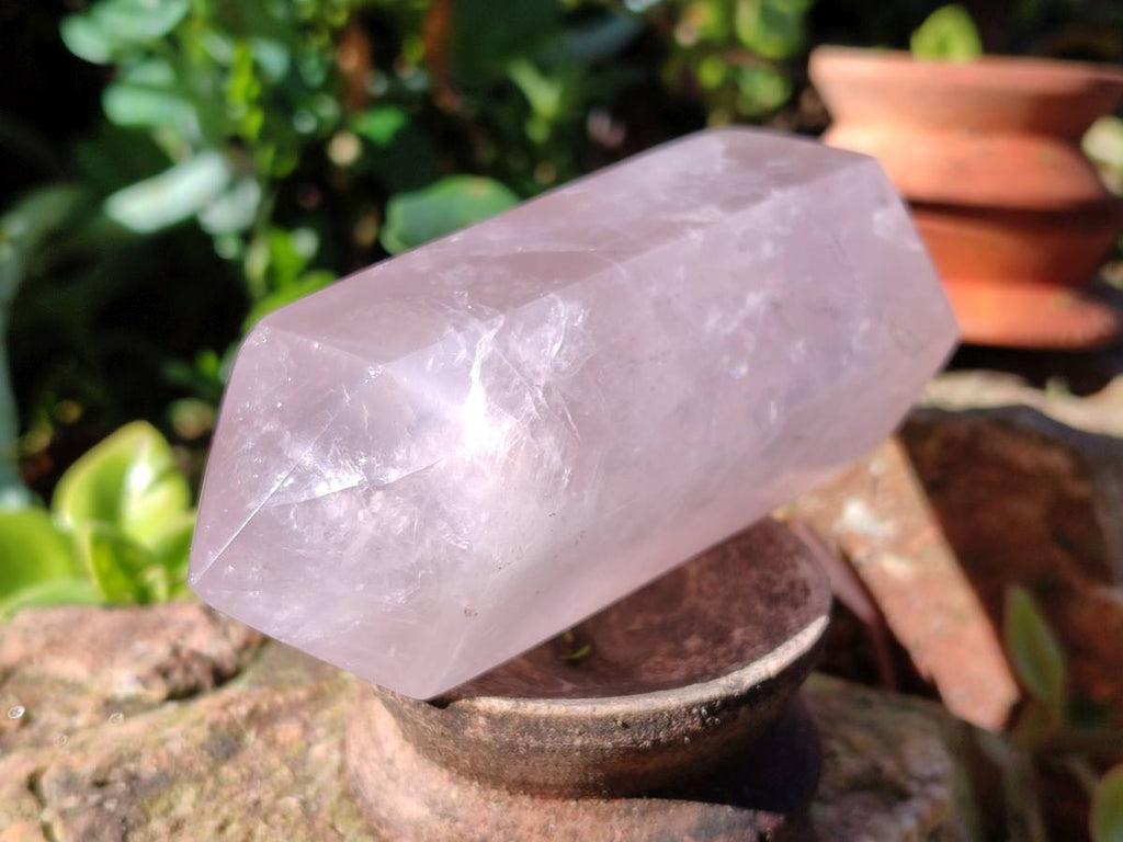 Polished Mixed Quartz Crystals x 6 From Madagascar - Toprock Gemstones and Minerals 