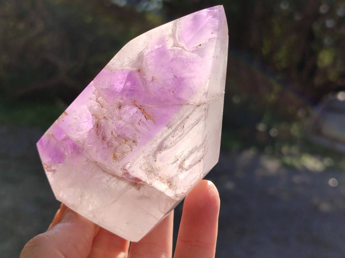 Polished Mixed Quartz Crystals x 6 From Madagascar - Toprock Gemstones and Minerals 