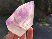 Polished Mixed Quartz Crystals x 6 From Madagascar