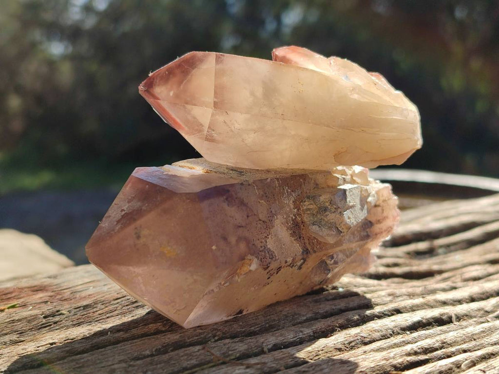 Natural Red Hematoid Quartz Clusters x 17 From Karoi, Zimbabwe - Toprock Gemstones and Minerals 
