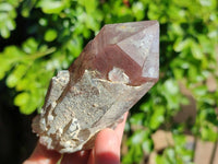 Natural Red Hematoid Quartz Clusters x 17 From Karoi, Zimbabwe