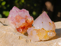Natural Amethyst Spirit Quartz Specimens x 35 From Boekenhouthoek, South Africa