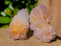 Natural Amethyst Spirit Quartz Specimens x 35 From Boekenhouthoek, South Africa