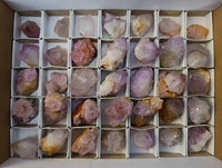 Natural Amethyst Spirit Quartz Specimens x 35 From Boekenhouthoek, South Africa