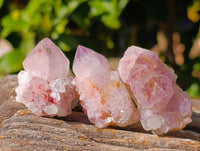 Natural Amethyst Spirit Quartz Specimens x 35 From Boekenhouthoek, South Africa