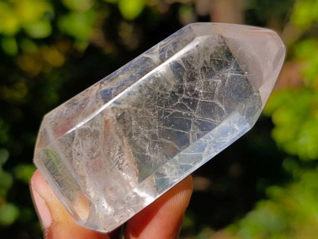 Polished Clear Quartz Crystals x 12 From Madagascar - Toprock Gemstones and Minerals 