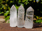 Polished Clear Quartz Crystals x 12 From Madagascar - Toprock Gemstones and Minerals 