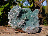 Natural Ball Malachite On Dolomite Matrix Specimen x 1 From Kambove, Congo