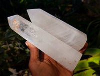 Polished Clear Quartz Crystals x 2 From Madagascar - Toprock Gemstones and Minerals 