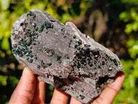 Natural Libethenite Crystals On Dolomite Matrix Specimens x 2 From Shituru, Congo