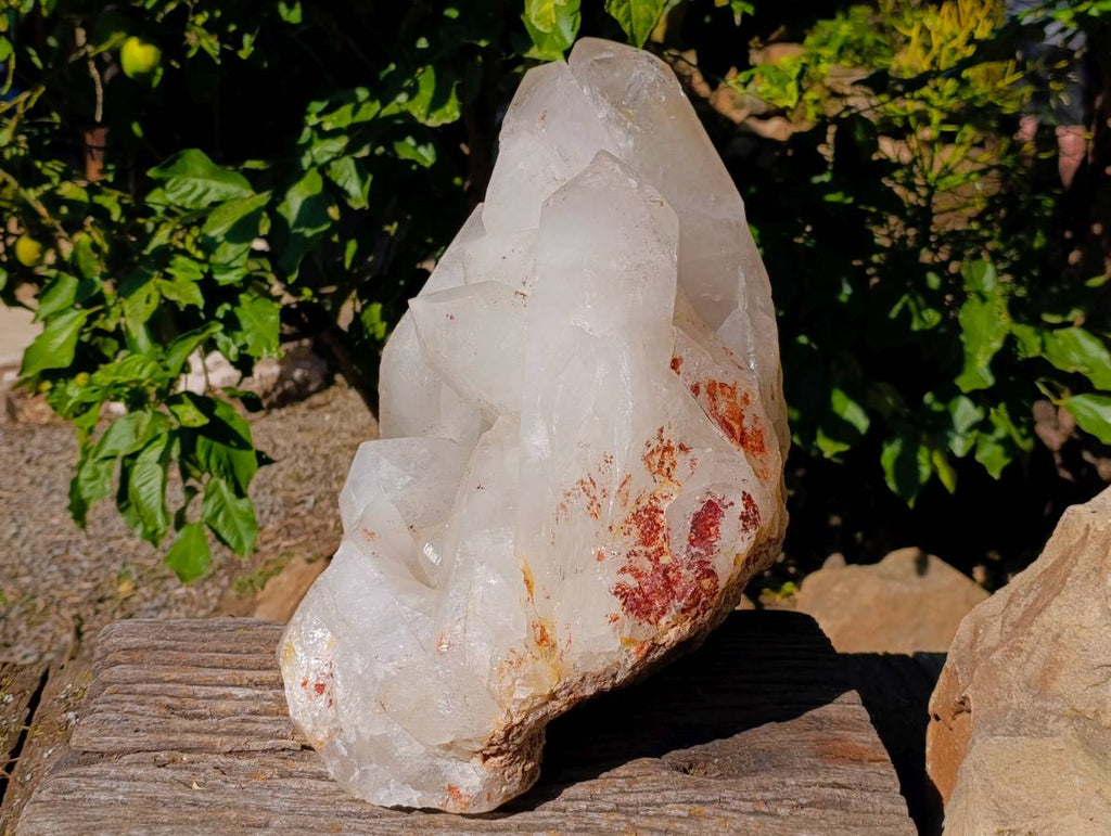 Polished Quartz Cluster x 1 From Angola - Toprock Gemstones and Minerals 