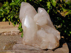 Polished Quartz Cluster x 1 From Angola - Toprock Gemstones and Minerals 