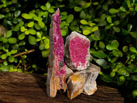 Natural Drusy Salrose on Dolomite Matrix Specimens x 6 From Kakanda, Congo