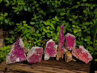 Natural Drusy Salrose on Dolomite Matrix Specimens x 6 From Kakanda, Congo
