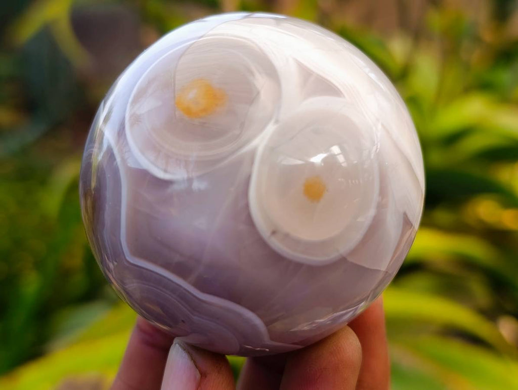 Polished Sashe River Agate Spheres x 3 From Zimbabwe - Toprock Gemstones and Minerals 