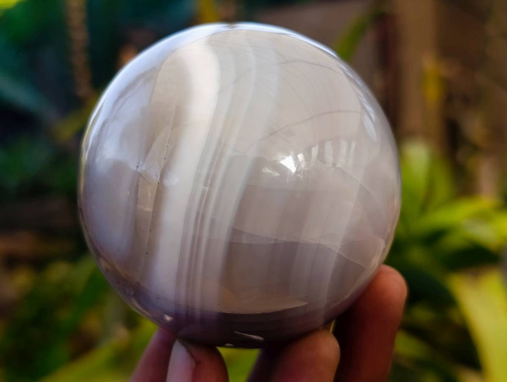 Polished Sashe River Agate Spheres x 3 From Zimbabwe - Toprock Gemstones and Minerals 