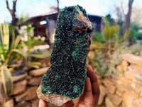 Natural Crystalline Malachite Specimens x 2 From Tenke Fungurume, Congo