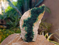 Natural Crystalline Malachite Specimens x 2 From Tenke Fungurume, Congo