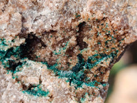 Natural Crystalline Malachite Specimens x 2 From Tenke Fungurume, Congo
