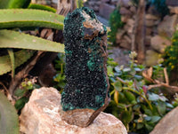Natural Crystalline Malachite Specimens x 2 From Tenke Fungurume, Congo
