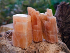 Natural Sunset Orange Calcite Specimens x 40 From Spitzkop, Namibia - Toprock Gemstones and Minerals 
