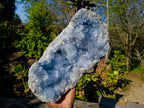 Natural Celestite Geode Specimen x 1 From Sakoany, Madagascar - Toprock Gemstones and Minerals 