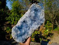 Natural Celestite Geode Specimen x 1 From Sakoany, Madagascar