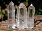 Polished Clear Quartz Crystals x 24 From Madagascar - Toprock Gemstones and Minerals 