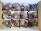 Natural Window Amethyst Crystals x 21 From Madagascar - Toprock Gemstones and Minerals 