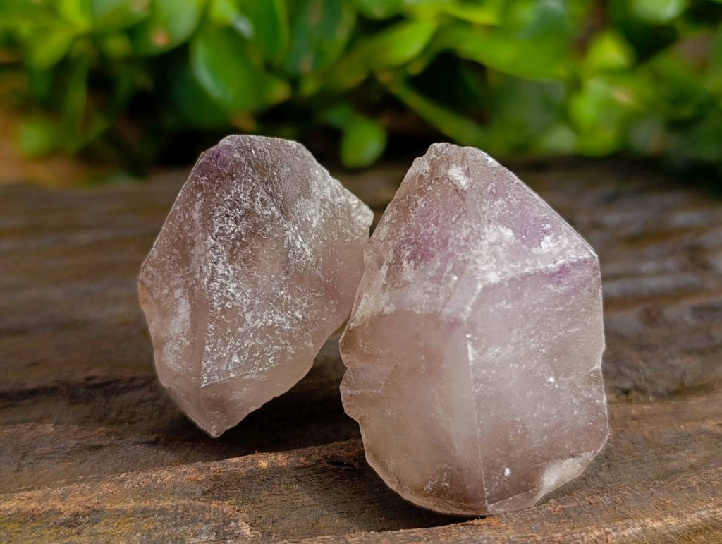 Natural Window Amethyst Crystals x 21 From Madagascar - Toprock Gemstones and Minerals 