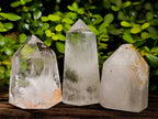 Polished Clear Quartz Crystals x 3 From Madagascar - Toprock Gemstones and Minerals 