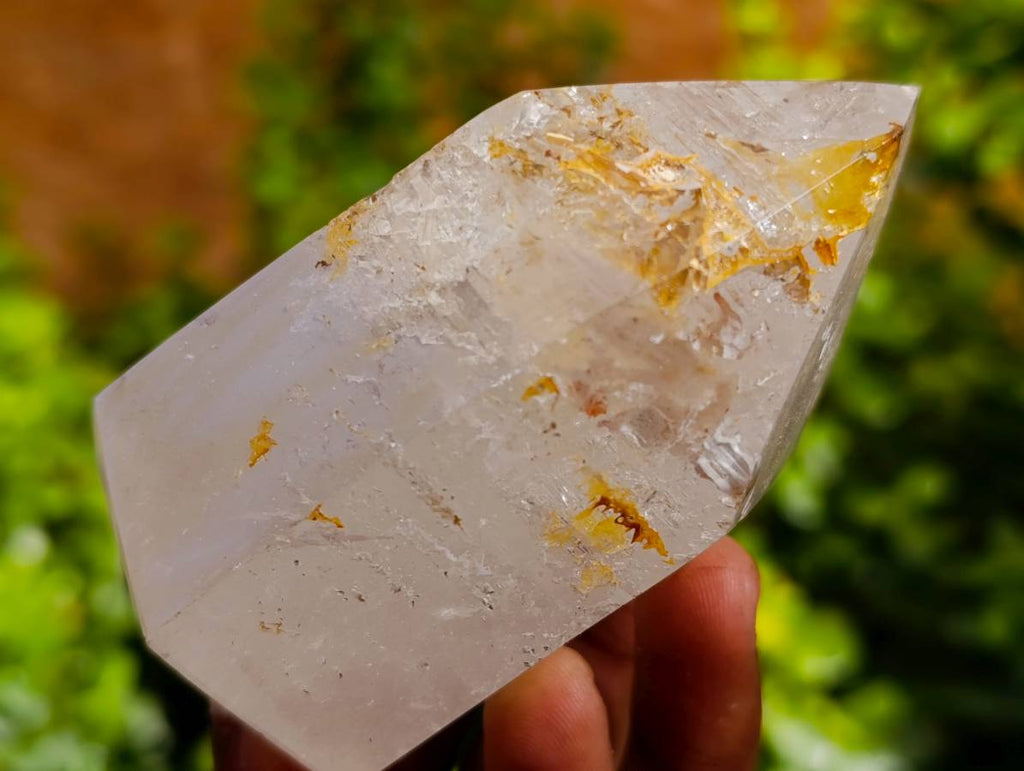 Polished Clear Quartz Crystals x 3 From Madagascar - Toprock Gemstones and Minerals 