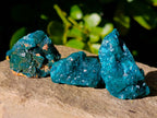 Natural Dioptase on Dolomite Matrix Specimens x 21 From Likasi, Congo - Toprock Gemstones and Minerals 
