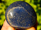 Polished Lazulite Palm Stones x 35 From Madagascar - Toprock Gemstones and Minerals 