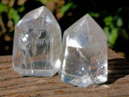 Polished Clear Quartz Crystals x 12 x From Madagascar - Toprock Gemstones and Minerals 