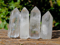 Polished Clear Quartz Crystals x 12 x From Madagascar - Toprock Gemstones and Minerals 