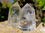 Polished Clear Quartz Crystals x 12 x From Madagascar - Toprock Gemstones and Minerals 