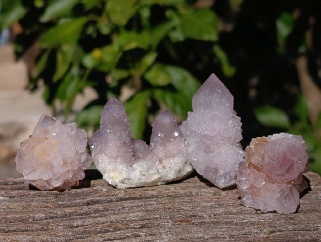 Natural Mixed Spirit Quartz Crystals x 35 From South Africa - Toprock Gemstones and Minerals 