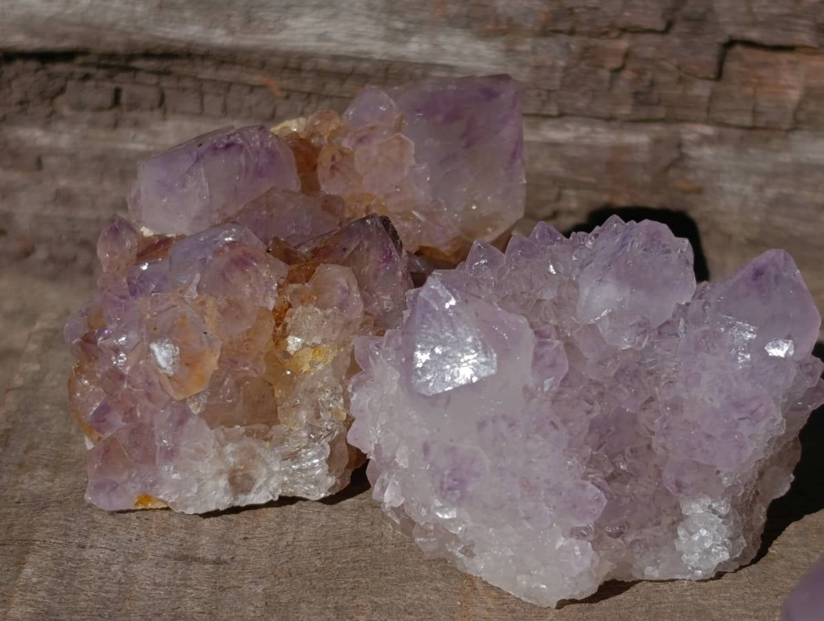 Natural Mixed Spirit Quartz Crystals x 35 From South Africa - Toprock Gemstones and Minerals 