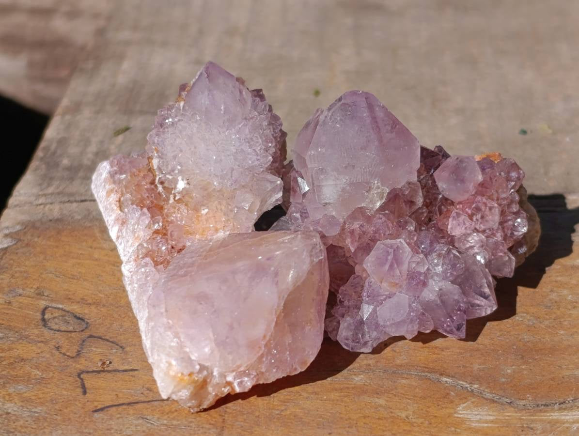 Natural Mixed Spirit Quartz Crystals x 35 From South Africa - Toprock Gemstones and Minerals 