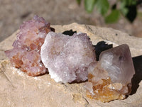 Natural Mixed Spirit Quartz Crystals x 35 From South Africa
